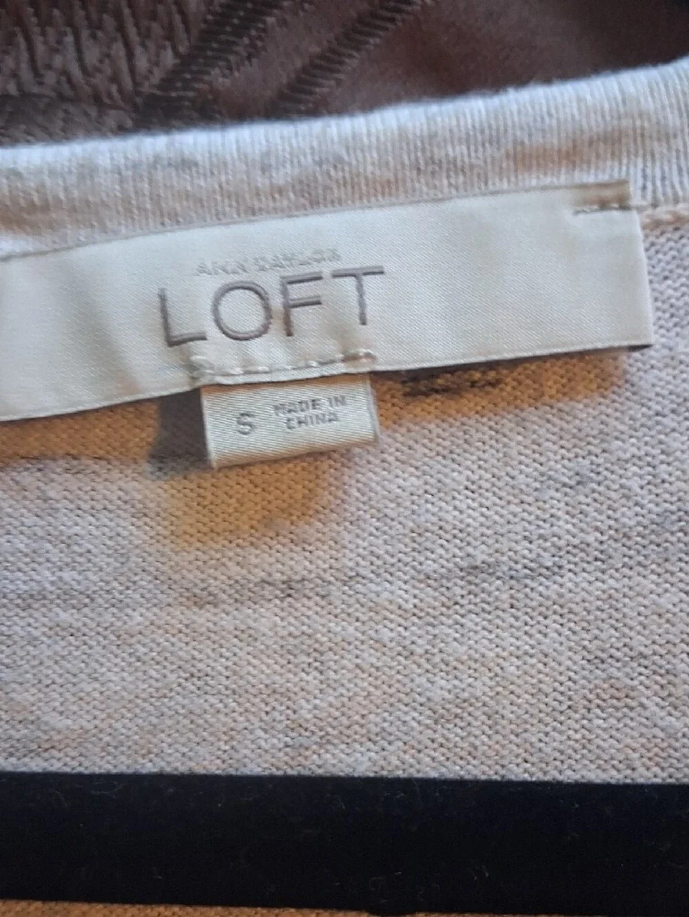 Anne Taylor LOFT  knit 3/4 sleeve tops- two for one! Size Small